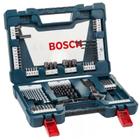 Kit Ferramenta Brocas Titânio V-Line Bosch 83 Peca Jogo Top - A.R Variedades Mt