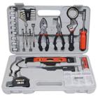 Kit Ferramenta com 100 Peças com alicates de ferramentas