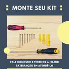 Kit Ferramentas 29 pçs de precisão chave pinça estilete ventosa alavanca