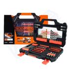 Kit Ferramentas Black&Decker 104 Peças - Easy Grip A7230-XJ com Maleta