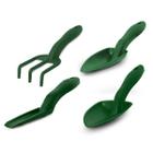 Kit Ferramentas Para Jardinagem Verde (4 Peças) Nutriplan