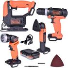 Kit Ferramentas Sem Fio 4 Em 1 12v Bdck502c1 Black & Decker