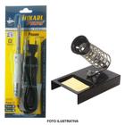 Kit Ferro de Soldar Hikari Power + Suporte Ferro Solda Hikari com esponja