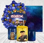 Painel Decorativo Festa Roblox #02 - 300x160