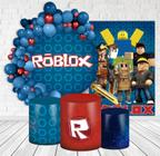 Painel Decorativo De Festa Roblox #03 120x80