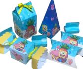 Kit Festa Completa Lembrancinhas Personalizada Bob Esponja kit festa facil so um bolinho