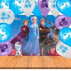 Kit festa completo 26 peçs decoração Frozen prontas