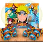 Kit festa completo 41 pçs Decoração festa Naruto aniversário - Fastcolor