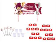 Kit Festa Copa do Mundo do Qatar 61 peças