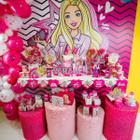Kit festa em casa monta facil só um bolinho Barbie decoração
