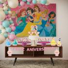 Kit Festa Fácil Infantil Menina Princesas Lembrancinha Decoração Aniversário