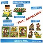 Kit Festa Fácil Mickey Mouse E Safari Aniversário 40Pçs - Piffer