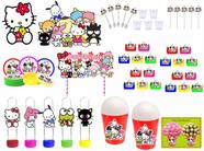 Kit Festa Hello Kitty e Amigos 255 peças (30 pessoas)