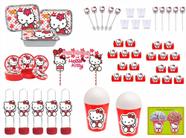 Kit Festa Hello Kitty vermelho 173 peças (20 pessoas) marmita vso