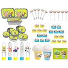 Kit Festa Infantil Bob Esponja 292 Peças (30 pessoas) - Produto artesanal