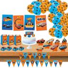 Kit Festa Infantil Decoração Aniversario Hot Wheels