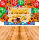 Kit de jogos festa junina painel palhaço bocão + jogo de argolas +  decoração santos - Festa Maluca - Kit Decoração de Festa - Magazine Luiza
