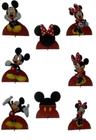 Kit Festa Mickey e Minnie 10 Display de Mesa Para Decoração em Mdf. - Artesanatos SS