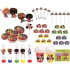 Kit festa Mini Beat Power Rockers 143 Peças (20 pessoas)