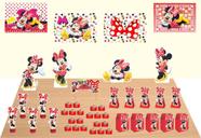 Kit Festa minnie vermelha 104 peças (15 pessoas) cone milk