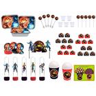 Kit Festa Mortal Kombat 113 peças (10 pessoas) marmita vas - Produto artesanal