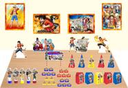 Kit Festa One Piece 104 peças (15 pessoas) cone milk