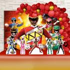 Kit Festa Ouro Power Ranger Dinocharg - IMPAKTO VISUAL