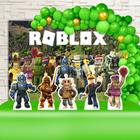 KIT FESTA DO ROBLOX PARA OS 6 - Rafa Personalizados