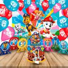 KIT Festa Patrulha Canina Topo Painel Vela Balão Display