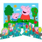 Kit Festa Peppa Pig Decoração Aniversário Painel +6 Display