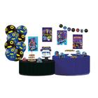 Kit Festa Pronta Decoração Batwheels Batman Hot Wheels 62 un - Não informado