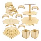 Kit Festa Provençal Mdf Liso - Linha Temática - 613-L