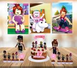 Kit Festa Infantil Menina Roblox Decoração Lembrancinha - Cg Mimo Kids -  Kit Decoração de Festa - Magazine Luiza