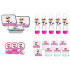 Kit Festa Skate Menina 120 peças (30 pessoas) - Produto artesanal