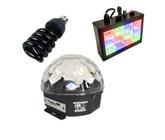 Kit festa Strobo balada iluminação Canhão RGB laser 220V - Luatek