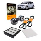 Kit Filtro Ar Cabine i30 2.0 16v 2011 2012 Correia Dentada