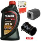 Kit Filtro Ar, Condutor, Oleo 20w50 Ybr 125 2001 Até 2008 - VALFLEX/YAMALUBE