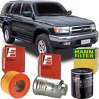 Kit filtro ar + oleo + combustivel - hilux sw4 1997 a 2002 - kit00996