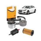 Kit Filtro Cruze 1.8 16v 2013 2014 Combustivel Oleo Correia - WEGA