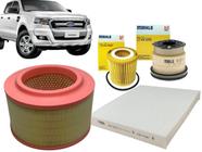 Kit Filtro Nova Ranger Motor Diesel 2.2 3.2 2012 2013 2014 2015 2016 2017 2018 2019 2020 METAL LEVE