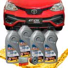 Kit Filtro Oleo 5w30 Etios 1.3 1.5 4 L Toyota