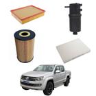 Kit Filtro Troca Óleo Amarok 2010 A 2014 WKU522 Wega