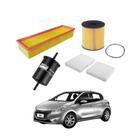 Kit Filtro Troca Óleo Peugeot 208 2013 A 2022 WKL102 Wega