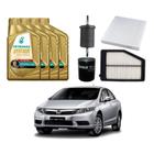 Kit Filtros Civic 1.8 2.0 2013 A 2014