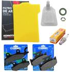 Kit Filtros, Pastilha, Vela Fazer 250 Até 2015 Gasolina