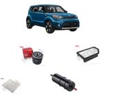 Kit filtros revisão kia soul 1.6 16v 2014 em diante