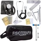 Kit Fisioterapia Necessaire Estampada Goniometro Martelo Buck Fita Imc