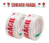 Kit Fita Adesiva 5Pcs Cuidado Frágil 48Mmx50M Larga Embalage