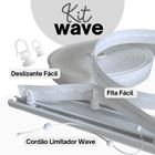 Kit Fita Fácil Wave + Cordão + Deslizante Maxi 7m C/ Encaixe