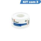 Kit fita micropore 2,5x10 3m com 3 unidades